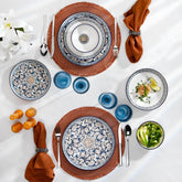 Schafer Iconic 24 Parça Yemek Takımı Lacivert